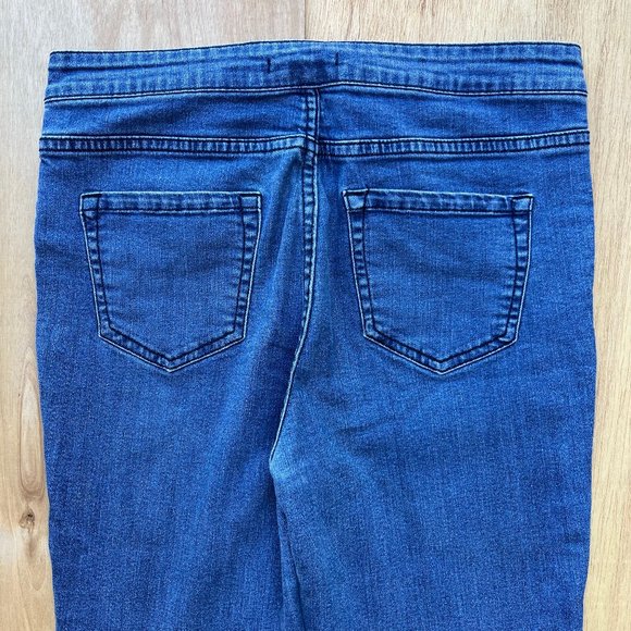 FOREVER 21 DOUBLE BUTTON FLY Women’s High Rise Medium Wash Denim Jeans sz 28 - Picture 7 of 10
